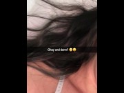 Preview 4 of Stepbrother Fucks His 18 Year Old Stepsister Doggystlye on Snapchat and creampie Her