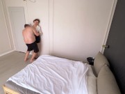 Preview 1 of amateur WIFE comes back from work to HORNY HUSBAND