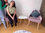 Preview 4 of I play truth or dare with my stepsister and end up sucking her pussy