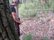 Preview 1 of A witch Fucks of stud in the woods! Ask for unblurred footage! Faespanties