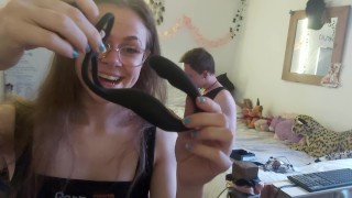 MotorBunny and Bad Dragon Fuck Machine Review- MILF Cums HARD on BD and MotorBunny Toys