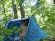 Preview 6 of Morning Masturbation And Getting Momentarily Lost In A Municipal Forest