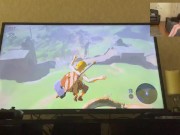 Preview 6 of Lets Play with Eliza Smoke:The Legend of Zelda Breath of the Wild(episode1-part 1 The Great plateau)