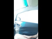 Preview 3 of I dare my hot friend to masturbate in the car, look how perfect she is