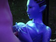 Preview 4 of Avatar Neytiri titjob