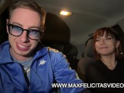 Preview 5 of RAGAZZA ITALIANA FA UN POMPINO E SI FA SBORRARE TUTTA DA MAX FELICITAS IN AUTO