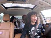 Preview 2 of 278: I Let A Cute Uber Driver Suck My Hubby's Dick feat. 9BlockProd, Tokyo Leigh & Frecklemonade