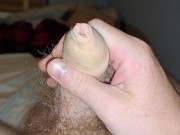 Preview 4 of Jerking my cock, milking it until I bust a big nut!