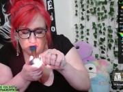 Preview 1 of Archive: BBW Camgirl Poppy Page's LIVE Cam Show for June 18 2023 - Masturbation, Toys, Funny, Nerdy