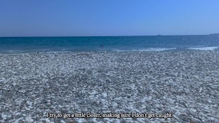 Milf picked up at the sea and fucked hard... I film everything! ENGLISH SUB