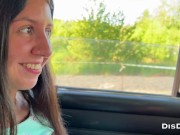 Preview 1 of Put a Russian student in a car , took her to the forest and fucked her