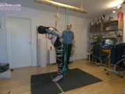 Preview 5 of Shibari: Girl in cocoon tie
