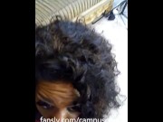 Preview 3 of POV Video of CFNM Ebony MILF Sucks Off Asian College Student Blowjob