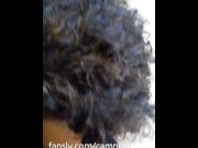 Preview 6 of POV Video of CFNM Ebony MILF Sucks Off Asian College Student Blowjob