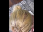 Preview 5 of PAWG drinks pee gives a rimjob & gets fucked in the ass (OnlyFans @blondie_dread for FULL video)
