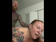 Preview 5 of BABYGIRL CUMS HARD FROM BEING HATE FUCKED