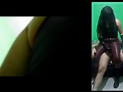Preview 4 of Custom Clip for a fan, Fetishwife does Assjob until cumshot in worn leather leggings & riding boots