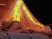 Preview 6 of Romantic Sex Outdoors - Long Foreplay And Simultaneous Orgasm