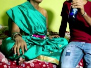 Preview 4 of Padosh wali Bhojayi Ko Beer Pilakar choda - Fucking Neighbour Girl