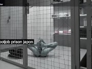 Preview 3 of jail self footjob Japan prison