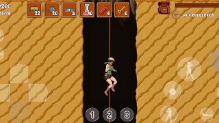 Cute Blonde girl is your wife - Take me to the Dungeon - Gameplay