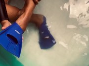 Preview 4 of RICH COCK BLOWJOB IN THE POOL