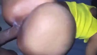 DAMN! Big Ass WAP Riding BBC, Slim Thick Black Booty (FULL VIDEO ON PROFILE!)