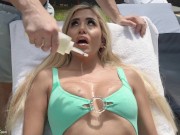 Preview 4 of PUREMATURE Busty Mature Blonde Caitlin Bell Fucked Hard