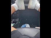 Preview 6 of Teen Gets Fingered in Moving Car