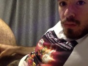 Preview 3 of sexy muscular hairy guy masturbate and cum all over himself