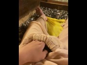 Preview 1 of Public Bedrock bath Penis Uncensored Amateur