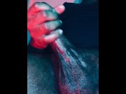 Preview 4 of POV: Moaning Hung Black Dick Cums In Your Face - Daddy Dame