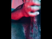 Preview 5 of POV: Moaning Hung Black Dick Cums In Your Face - Daddy Dame