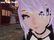 Preview 1 of Sneaky Public Rooftop Sex With A Catgirl (POV)