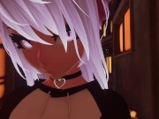 Preview 2 of Sneaky Public Rooftop Sex With A Catgirl (POV)