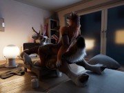Preview 5 of Fox and Deer by H0rs3