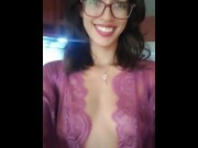 Preview 2 of Plese bend me over and use my fuck holes in my classroom daddy