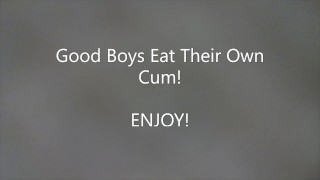 Patreon Audio Preview - Good Boys Eat Their Own Cum