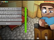 Preview 3 of HornyCraft [ MINECRAFT PORN hentai game ] Ep.30 creampie her PUSSY in reverse cowgirl !