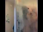 Preview 1 of AMATEUR COUPLE SHOWER SEX