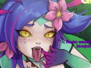 Preview 6 of Finding Neeko and Qiyana in the Woods (LoL Hentai Joi) (Vanilla, Tsundere, Light Armpits)