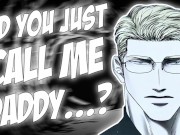 Preview 4 of Dom professor SPANKS you hard and you call him DADDY [Male moaning ASMR] deep voice