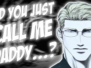 Preview 5 of Dom professor SPANKS you hard and you call him DADDY [Male moaning ASMR] deep voice