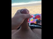 Preview 3 of Getting him off on a public beach