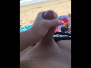 Preview 5 of Getting him off on a public beach