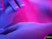 Preview 4 of Retro Wave Amateur Fuck Doggystyle Intense Sex with Step Sis - ASMR PORN