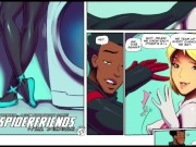 Preview 2 of Spiderfriends With Benefits (Spider-Man Hentai)