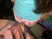 Preview 1 of I PLAY WITH TINY STEPDAUGHTER - MY BABE LOVES MY COCK