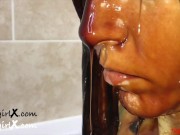 Preview 5 of Wet Not to Wear for Chocolate Topping - WAM SPLOSHING FUN