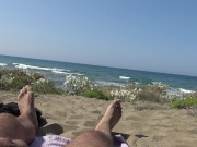 Preview 4 of Une fille algérienne a des relations sexuelles avec un homme étranger sur la plage de Marseille